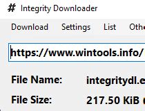  Integrity Downloader 2.1.0.6